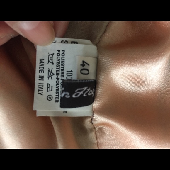 Real fox fur ❣️❣️Alberto Leonardo salmón  leather & fox Jacket.. - Picture 5 of 7